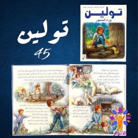 45- تولين وراء السمور