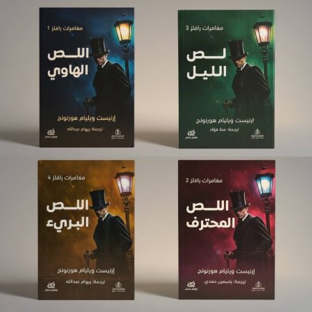 سلسلة مغامرات رافلز - 4 اجزاء